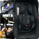 Ver imagem 3 de Cadeirinha para Carro com Base Passear Baby Aconchego Preto