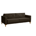 Ver imagem 1 de Sofá 3 Lugares Confortável 1,8m Tucson Marrom - Meu Estofado Sofá 3 Lugares Confortável Sala Quarto