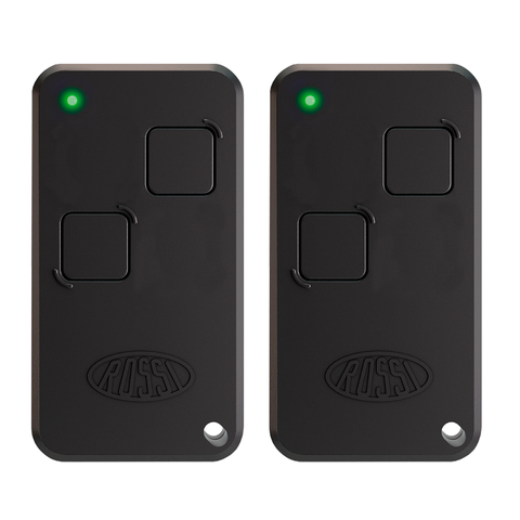 Controle Remoto Ntx Rc 433 Mhz Preto Rossi 2 Unidades