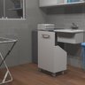 Nicho para Tanque Lavanderia Modelo Puxador Alça Gabinete Embutir Multiuso Armário - 5