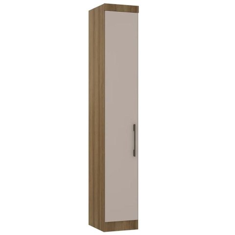 Guarda Roupa Modulado 38cm com 1 Porta Delphi Avelã/cinnamon L01 - Mpozenato