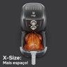 Airfryer Ichef AllSpace Polishop Exclusive e Panela Sauté 24cm - Azul | 220V - 6