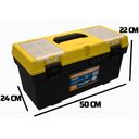 Ver imagem 3 de Caixa para Ferramentas Cargo Metasul 19,5 Pol - 50x22x24cm