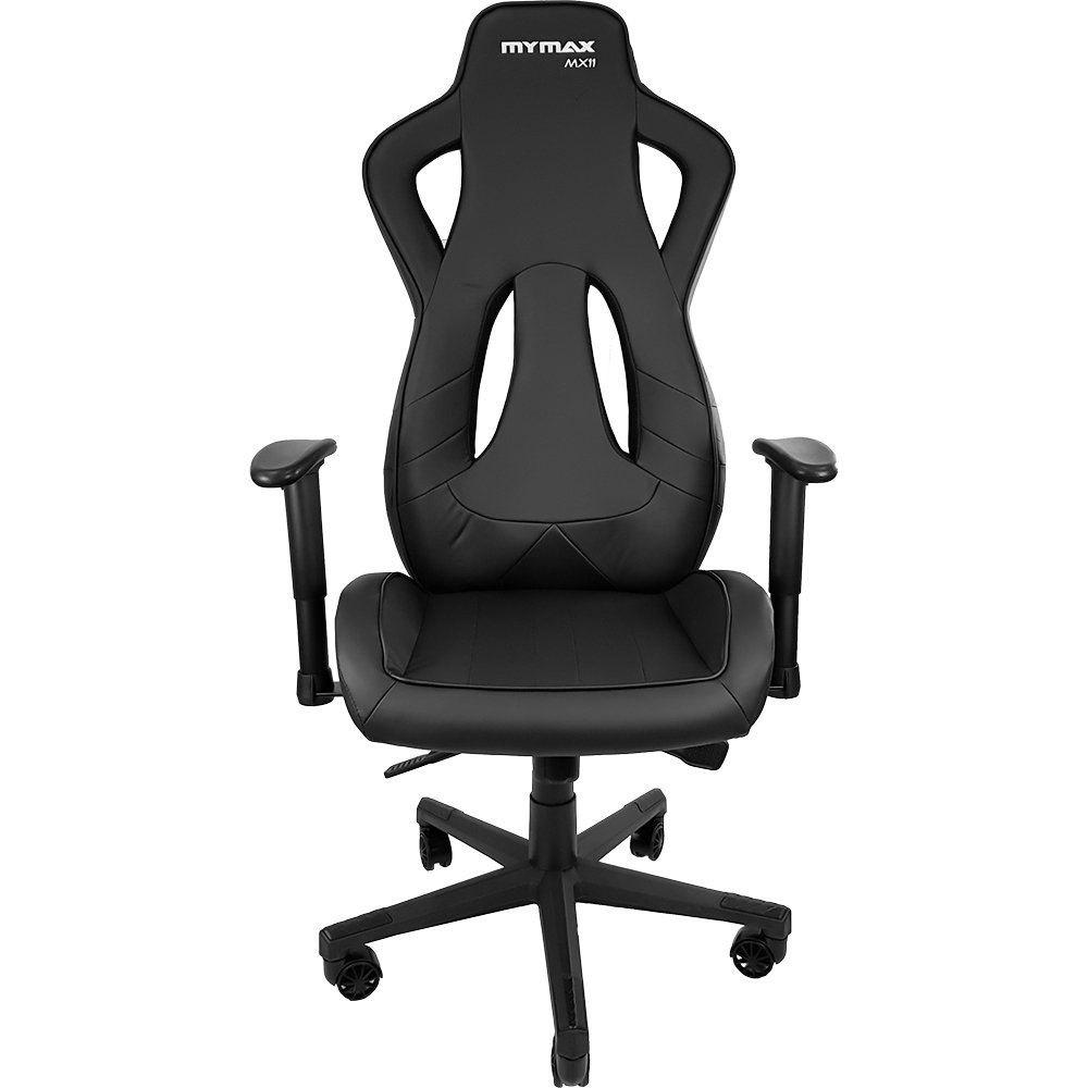 Cadeira Gamer MX11 de escritório Giratoria MYMAX:Preto/Único - 2