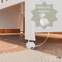 Ver mais imagens de Quarto Bebê Completo Berço 3 em 1 Mirelle Guarda Roupa 3 Portas Cômoda 4 Gavetas 1 Porta MDF Branco