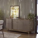 Ver imagem 4 de Aparador Buffet para Sala Monaco Imperial Madetec