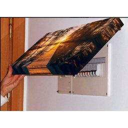 Quadro para Cobrir Esconde Caixa de Luz Energia 70x60 Estarrecer - 2