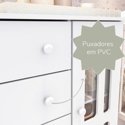 Quarto Bebê Completo Berço 3 em 1 Mirelle Guarda Roupa 4 Portas Cômoda 4 Gavetas 1 Porta MDF  - 14