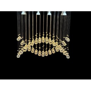 Luminária de Cristal Legítimos K9 Moderno para Sala de Estar:bivolt/50cm