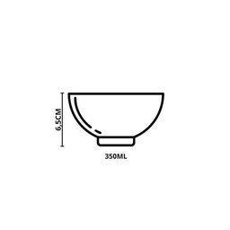 Conjunto 6 Bowls Decorados La Selva 300ml - 2