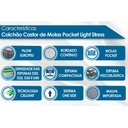 Ver imagem 6 de Colchão Queen Castor Light Stress Oxygen New Plush 158x198x34