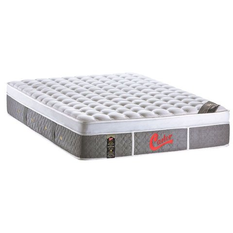 Colchão Queen Castor Light Stress Oxygen New Plush 158x198x34