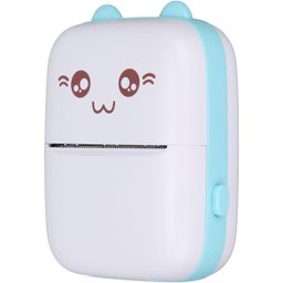 Mini Impressora Termica sem Tinta Bluetooth Usb Recarregavel Portatil Imprime Notas Lista Fotos Nome - 5