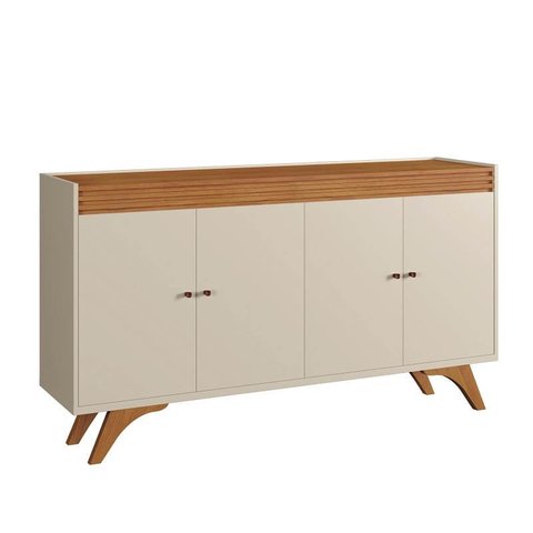 Buffet para Sala de Jantar 4 Portas Madrid:Off/Naturalle
