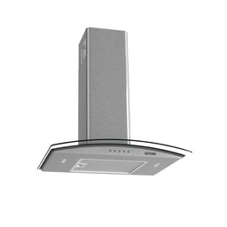Coifa Fogatti de Parede Clean Vidro Curvo Kromanox 60cm - 1