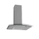 Ver imagem 1 de Coifa Fogatti de Parede Clean Vidro Curvo Kromanox 60cm