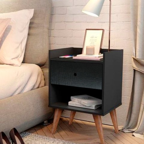 Adesivo para Moveis Texturizado Imprimax Gold Couro Volpe Preto Tacolado Papel de Parede 1,22 X 1,00