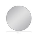 Ver imagem 3 de Espelho Corino 100cm X 100cm Redondo Cairo