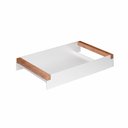 Ver imagem 2 de Bandeja em Aço Carbono Decorativa para Café Linha Nexo 40x25cm - Branco