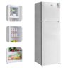 Geladeira Refrigerador Hq Defrost 290 Litros Branco Hq-290rdf 220v - 4