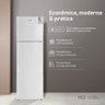 Geladeira Refrigerador Hq Defrost 290 Litros Branco Hq-290rdf 220v - 6