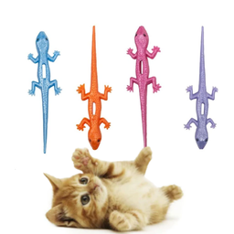 Brinquedo Interativo p/Gatos Pet Games Lagartixas Sortidas - 2