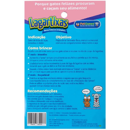 Brinquedo Interativo p/Gatos Pet Games Lagartixas Sortidas - 4