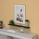 Ver imagem 4 de Jogo de Prateleiras Mdf com 3 Unidades Tamanhos Variados Preto