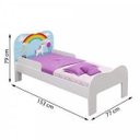 Ver imagem 4 de Quarto Infantil com 2 Mini Camas Soneca Arco Íris Tigus Baby