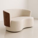 Ver imagem 3 de Sofá Orgânico 2 Lugares Curvo Living Star Confort