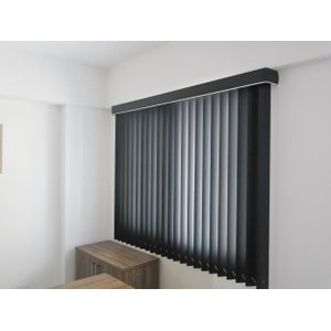 Persiana Vertical com Bandô 120 X 120cm Signorini Decor