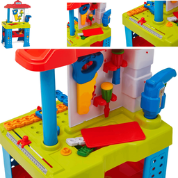 Oficina de Brinquedo Faz de Conta Tateti Bancada de Trabalho - 3