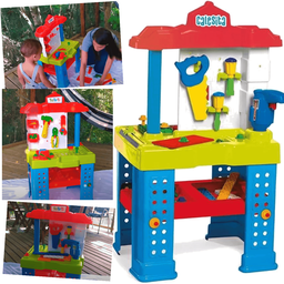Oficina de Brinquedo Faz de Conta Tateti Bancada de Trabalho - 4