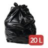 Saco de Lixo 20l Litros Preto Resistente - 100 Unidades - 1