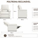 Ver imagem 3 de Poltrona Reclinável do Papai Conforto Corano