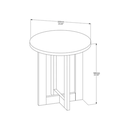 Ver imagem 4 de Mesa de Canto Lateral Luxo 100% Mdf 8002 Jb Bechara