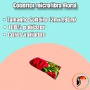 Ver imagem 3 de Cobertor Soft Estampa Floral Cor Dominante:vermelho