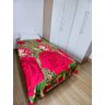 Cobertor Soft Estampa Floral Cor Dominante:vermelho - 5