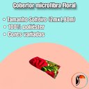 Ver imagem 7 de Cobertor Soft Estampa Floral Cor Dominante:vermelho