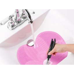 Tapete De Silicone Para Limpar Pincéis De Maquiagem - 2