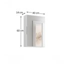 Ver imagem 2 de Espelheira Modular 60cm X 40cm Branco Inteiro