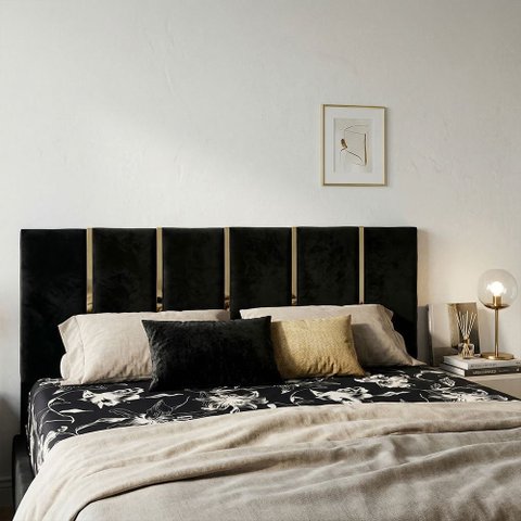Kit Cabeceira Modular Espelhada Autocolante Painel para Cama de Casal
