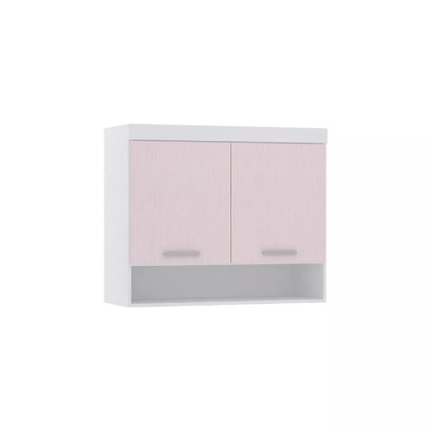 Guarda-roupa Modulado 97cm Aéreo 2 Portas Alpes Luciane
