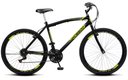 Ver imagem 1 de Bicicleta Cazelle Cb 500, Aro 26 Comum Natural, 36 Raias, 18 Marchas, Freios V-brake e Suporte de Gu