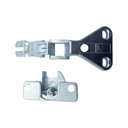 Ver imagem 3 de Dobradiça Hettich Selekta 4 270° Cobrim. 11Mm Niquelada (Kit Com 4 Un.)