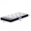 Ver imagem 2 de Colchão Solteiro Probel D23 Guarda Costas 78x188x12cm Branco/Preto