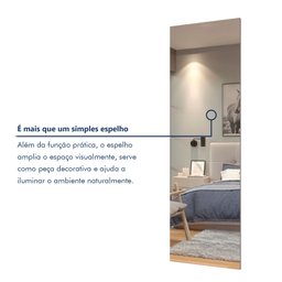 Espelho Decortivo Retangular 180x53,7cm Flora Yescasa - 2