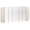 Ver imagem 2 de Espelho Decorativo para Sala de Jantar 152cm Verbena N01 Off White Ypê - Lyam Decor