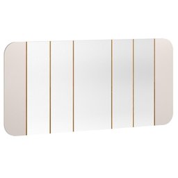 Espelho Decorativo para Sala de Jantar 152cm Verbena N01 Off White Ypê - Lyam Decor - 2