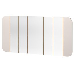 Espelho Decorativo para Sala de Jantar 152cm Verbena N01 Off White Ypê - Lyam Decor - 3
